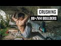 Sending hard boulders ft aidan roberts and jim pope