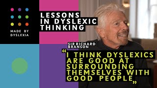 LIDT: Richard Branson &quot;I think dyslexics are good at surrounding themselves with good people&quot;
