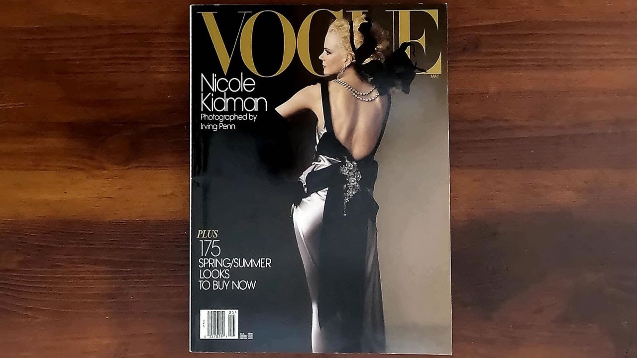 Vogue May 2004 Nicole Kidman, Alex Rodriguez, Gerard Depardieu | ASMR Magazine Flip Through