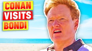 Conan O'Brien Visits Bondi Beach!
