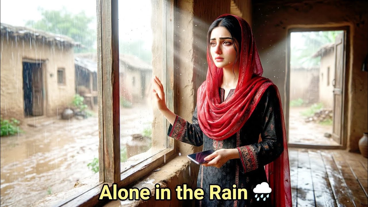 🌧️ (ASMR) Rainy Day In Village | Tears , Rain , & Cooking |  Emotional Village Tale | Slow Living 