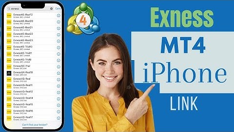 How To Link Exness To MT4 On iPhone | Link Exness To MetaTrader 4