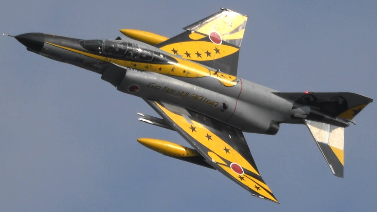 新田原基地航空祭2019 F-4EJ改 第301飛行隊 里帰り機動飛行 JASDF