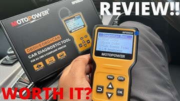 How To Use MotoPower MP69033 OBD2 Scanner! MotoPower MP69033 Review - Is It Worth it?