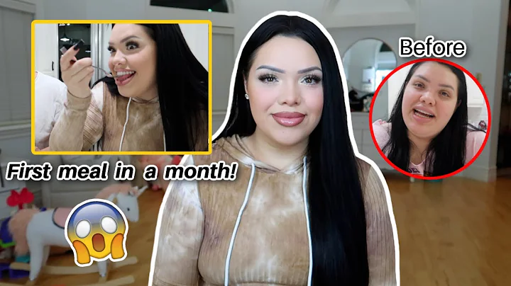 WEIGHT LOSS SURGERY UPDATE + Eating for the first ...