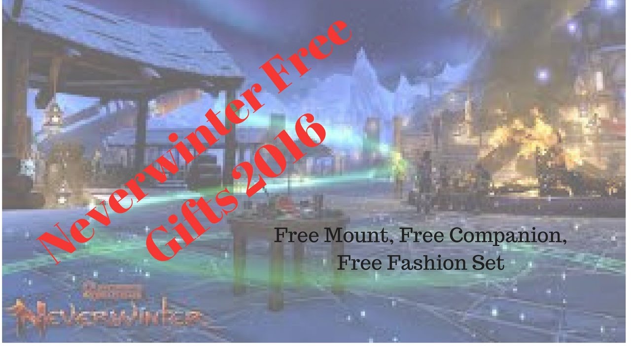 Neverwinter 8 Days of Christmas Free Gifts Every Day Winter