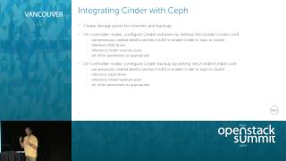 Setting up a highly available storage cluster for Cinder and Glance using Ceph