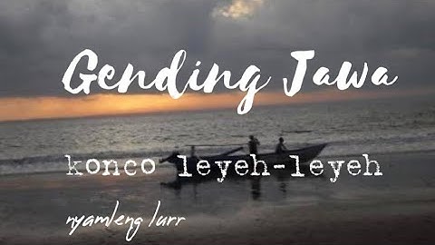 Javanese RelaxiNg Music - Gending Jawa klasik Pengantar Tidur