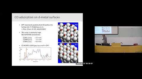 Training School on Computational Materials Modeling Day 2 Lecture 1