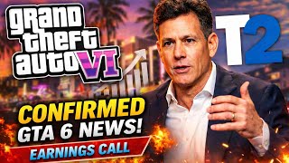 Take-Two’s Earnings Call Just Revealed Big GTA 6 News