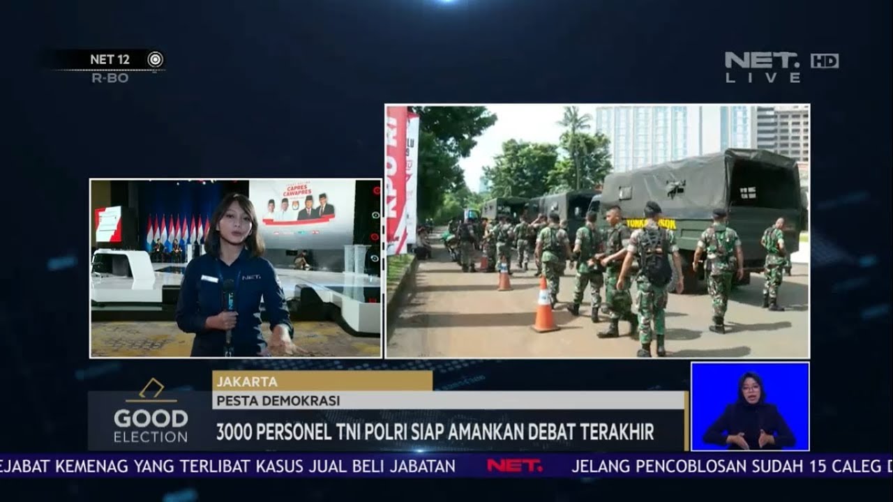 Good Election: 3000 Personel TNI Polri Siap Amankan Debat Terakhir ...