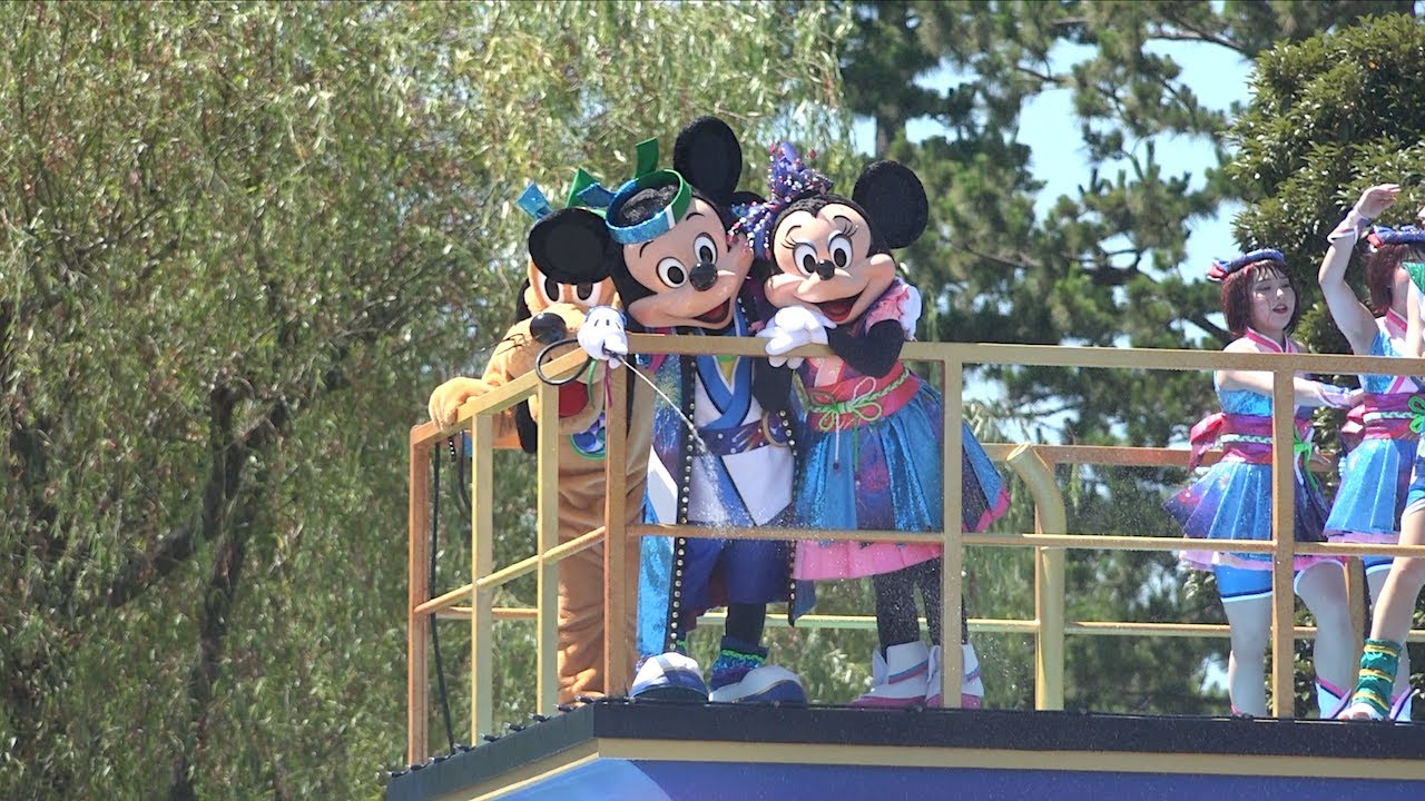 【初日・初回】燦水！サマービート（ミニー中心 2017年7月11日 TDL）