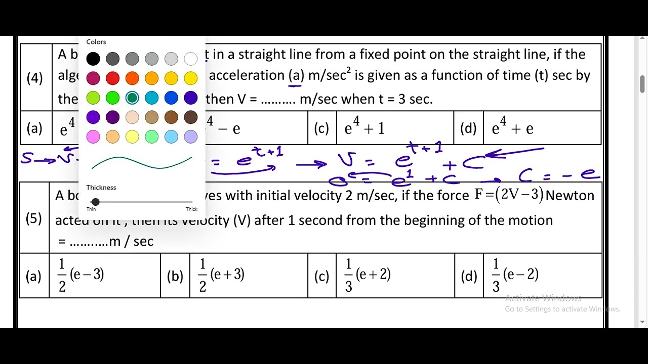 Mr.Eslam Sayed Sec.3 Applied Math النموذج الاسترشادي العاشر