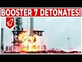 Booster 7 Anomaly Causes Detonation