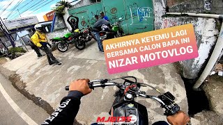 RIDING SANTAI RX KING | JEMPUT NIZAR MOTOVLOG JATUH SEDIKIT DI PADALARANG