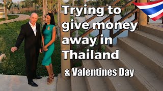Trying to give money away in Thailand | Living in Udon Thani Thailand