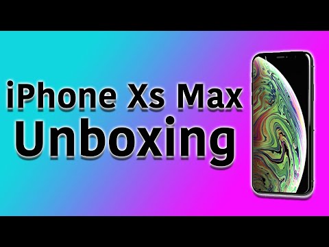 iPhone Xs Max (512GB, Silver) Unboxing.