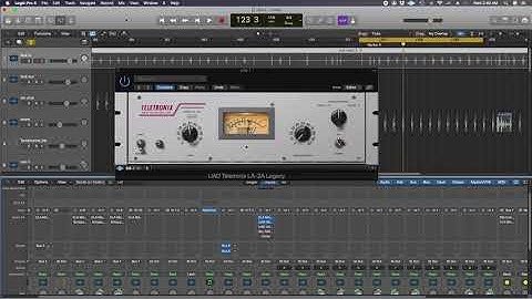 how to compress a vocal pt1 using a LA2A