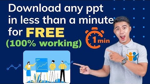 Download any ppt from SlideShare for free without login and without payment (100% working)