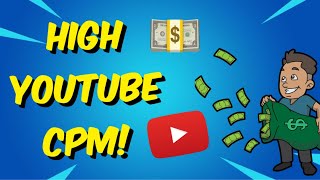 How To Choose/Find High YouTube CPM & RPM Topics ($60 CPMs) - 2022