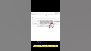 How to Fix iPhone Green Screen with iTunes#shorts #iphone #itunes
