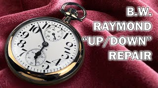 WORSE than it looks? Repairing an Elgin B.W. Raymond Antique Pocket Watch with Wind Indicator by C Spinner Watch Restorations 62,800 views 11 months ago 28 minutes