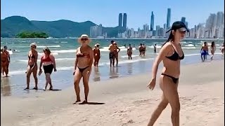 🇧🇷 BALNEARIO Beach A Great Day Brazil
