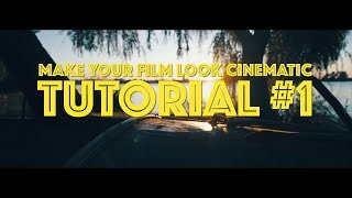 How to make a CINEMATIC Color Grade