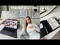 MANIFESTING 2022 | Creating A Luxurious Year | New Planner, Vision Board, New Wardrobe, etc.