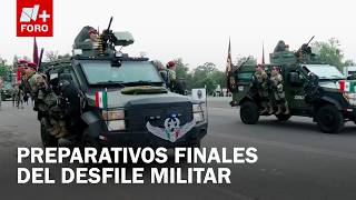 Último Ensayo para del Desfile Cívico-Militar del 16 de Septiembre