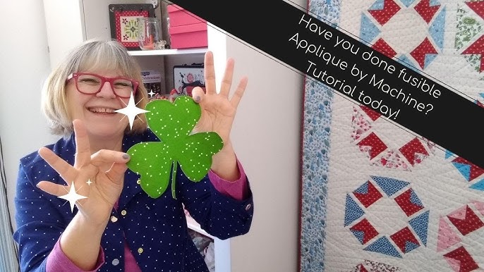 How To Applique With Fusible Web - AppleGreen Cottage