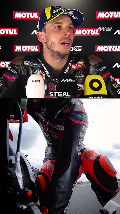 Marco Bezzecchi talking about his cool down lap incident 🤣 | 2025 Dutch GP