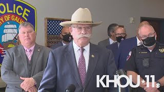 Law enforcement authorities discuss Operation Washout results in Galveston County