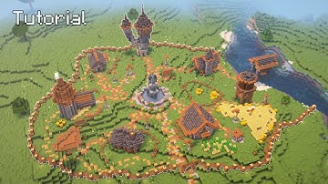 I Built a Medieval Village in Minecraft | Tutorial