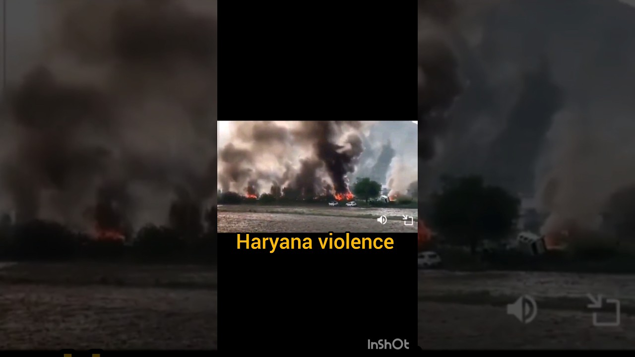 Nuh Violence: Horrible scene of Haryana Nuh violence 