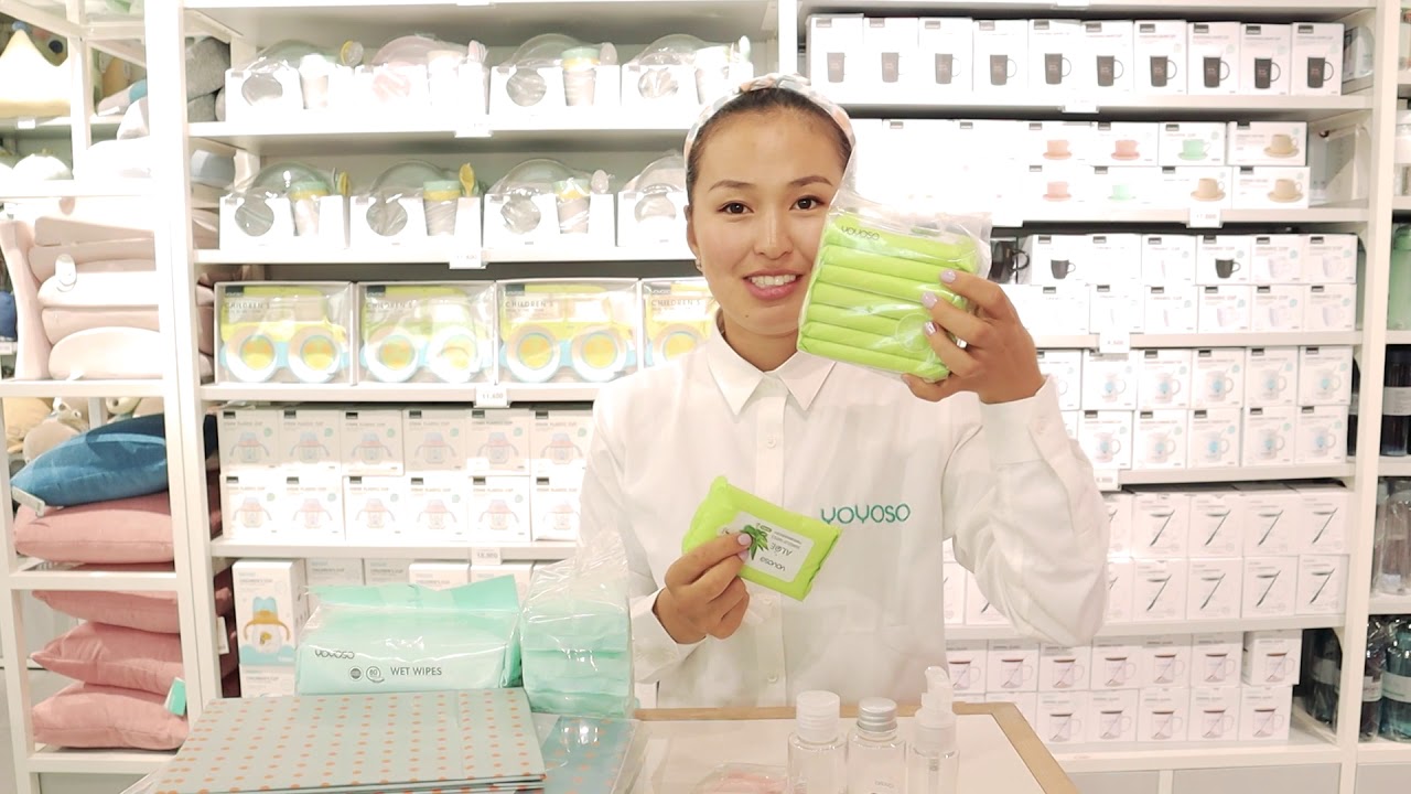 Yoyoso Mongolia Vlog EP 3 Foldable mirror, makeup remover wet wipes