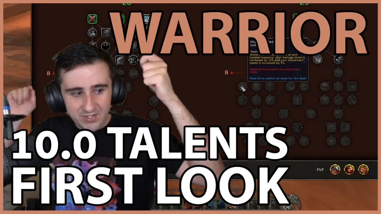 10.0 Talents: Warrior First Look