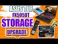 How to Upgrade SSD Storage on ASUS TUF FX505D Laptop | FX505DT Step-by-Step