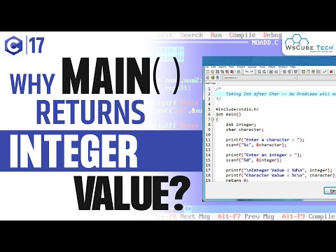 Why Main() Returns Integer Value in C Programming? | C Programming Tutorial