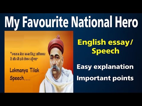 my favourite national hero essay for class 3