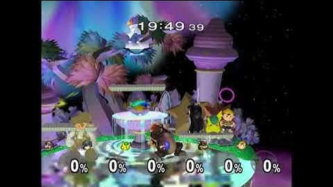 Super Smash Bros. Melee CrazyMod UE/Debug Menu - 6 CPU with All Controllers with P1 (Fall 2023)