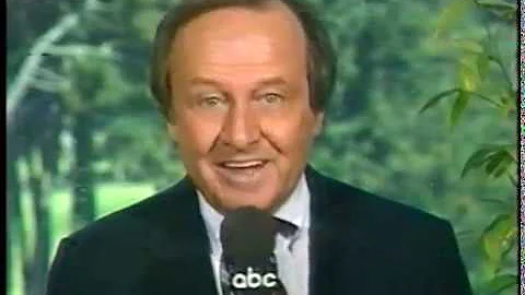 Golf - 1987 - US Open - Final Round - Jim McKay In Play Interview Jack Nicklaus On Hows The Course