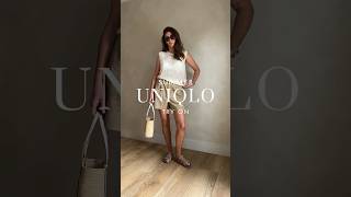 The full Uniqlo Spring Summer Try On is over on my channel #summerfashion