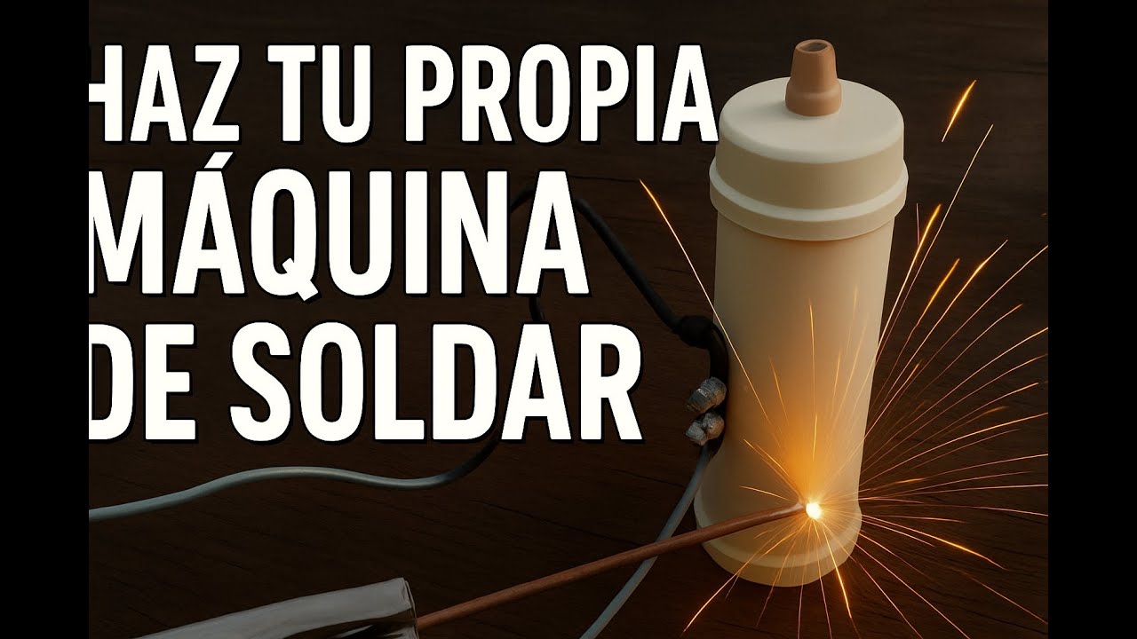 Cómo Hacer una Máquina de Soldar Casera con Poco Dinero – Paso a Paso
