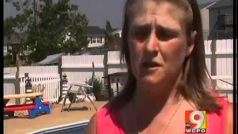A Hebron toddler almost drowned in a pool.