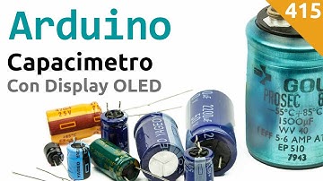 Capacimetro con display con Arduino - Video 415
