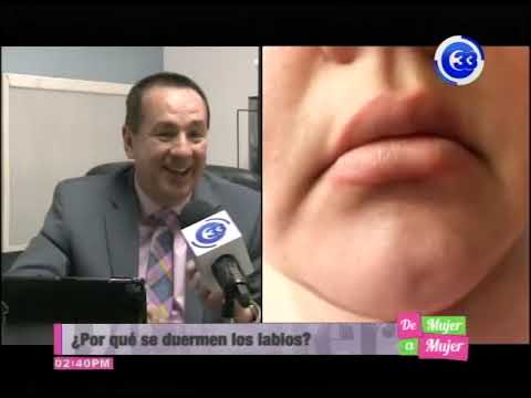 Vídeo: Los Labios Se Entumecen: Posibles Causas Y Tratamiento