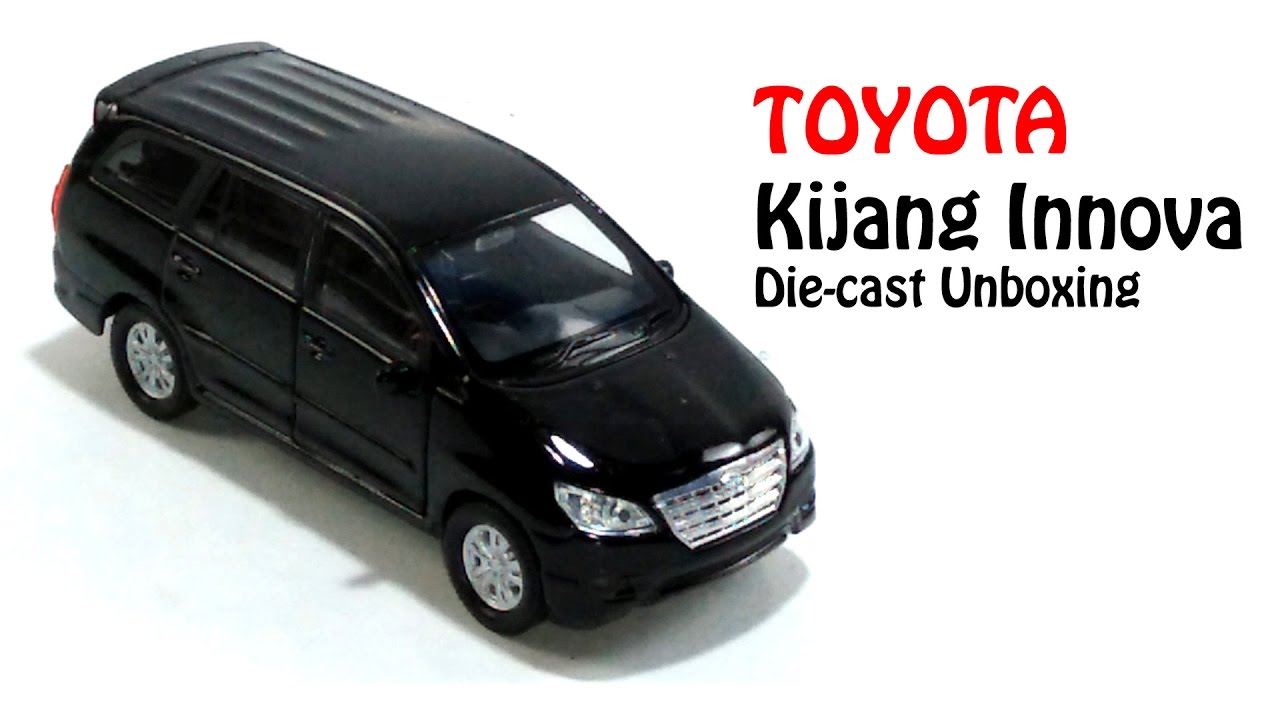 Welly FX Toyota Kijang Innova Diecast Car Toy Unboxing 