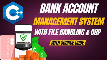 BANK ACCOUNT MANAGEMENT SYSTEM IN C++ | OOP Project