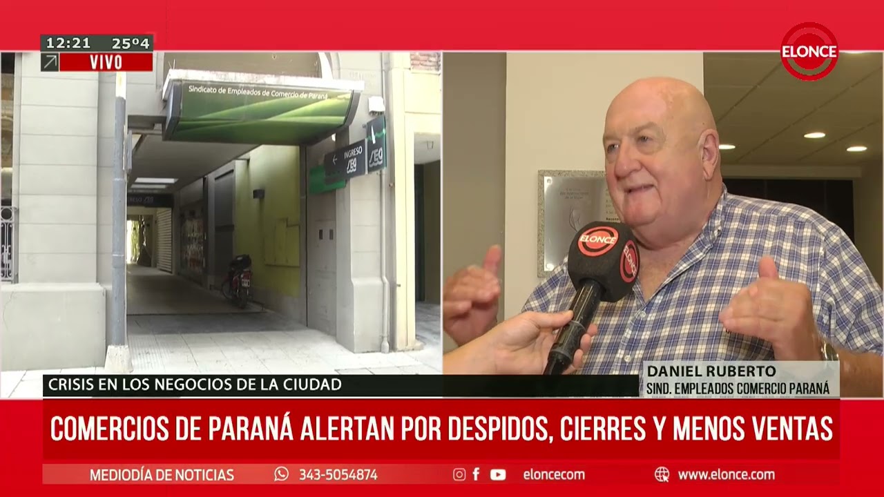 Comercios de Paraná alertan por despidos, cierres y menos ventas - Elonce